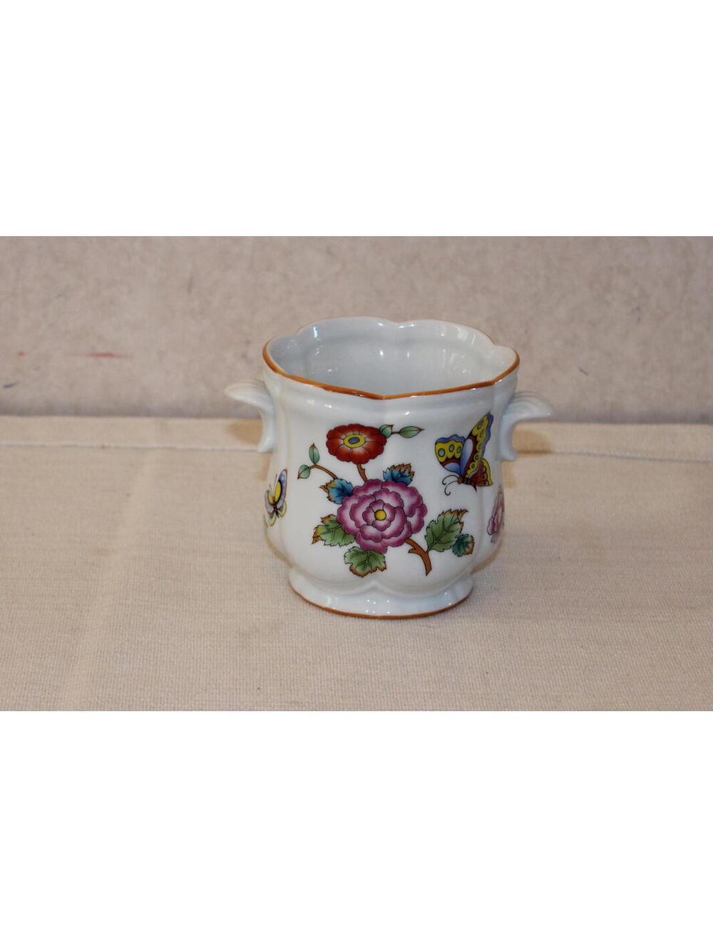 Vintage Estee Lauder Chinoiserie Porcelain Vanity Jar